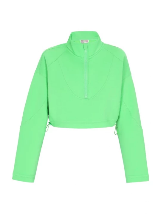 Foto van product myMo ATHLSR Sweatshirt 'Fashion Look' limoen