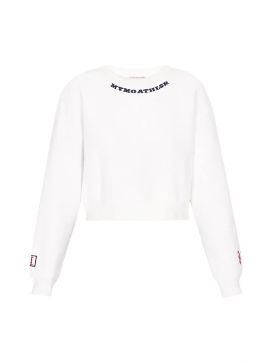 Foto van product myMo ATHLSR Sweatshirt marine / rood / offwhite