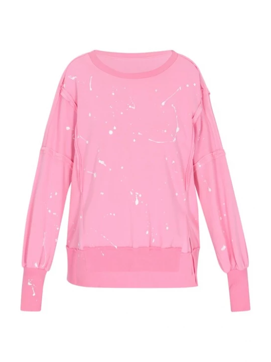 Foto van product myMo ATHLSR Sweatshirt pink / offwhite