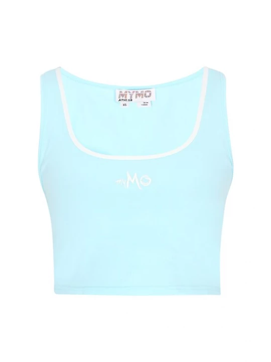 Foto van product myMo ATHLSR Top aqua / offwhite