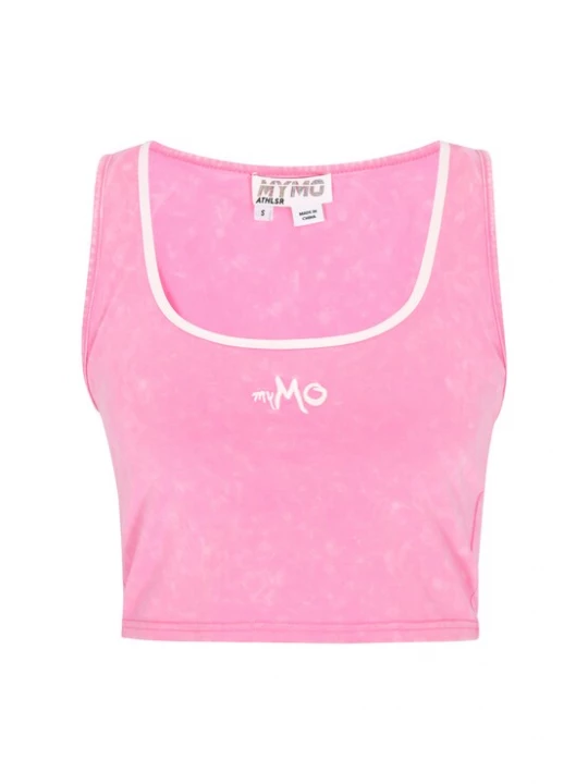 Foto van product myMo ATHLSR Top lichtroze / wit