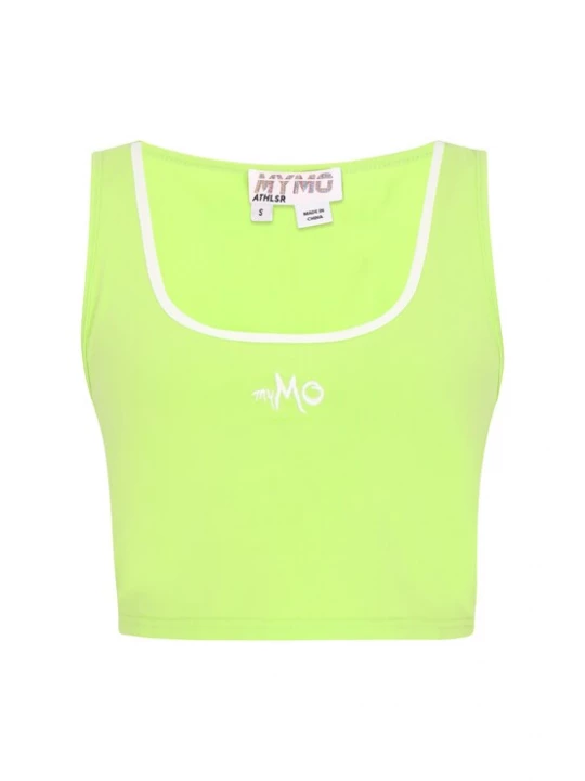 Foto van product myMo ATHLSR Top limoen / offwhite