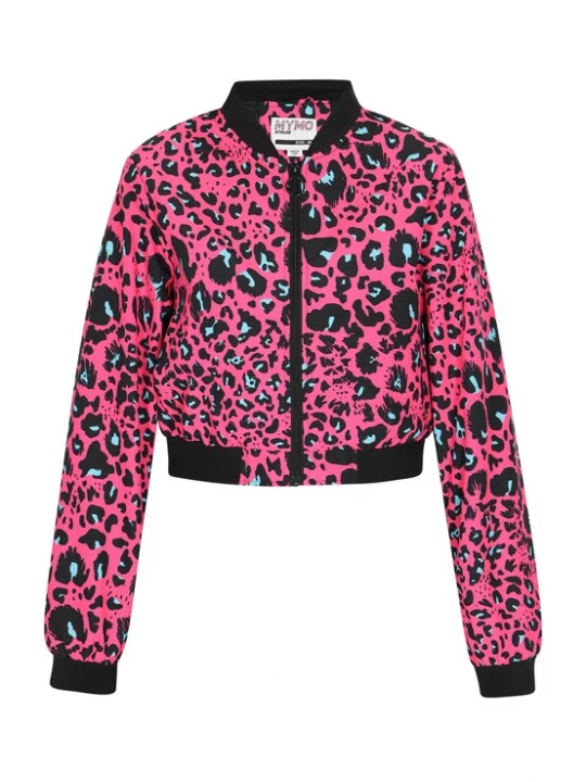 Foto van product myMo ATHLSR Tussenjas aqua / pink / zwart