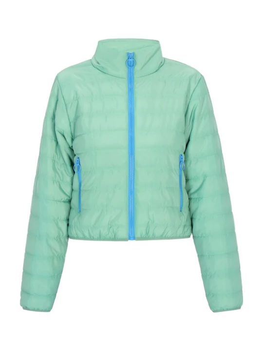 Foto van product myMo ATHLSR Tussenjas blauw / lichtgroen