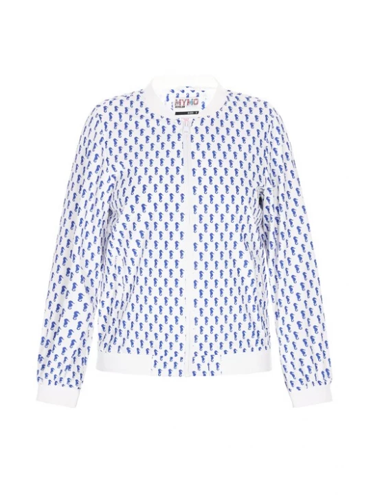 Foto van product myMo ATHLSR Tussenjas blauw / wit