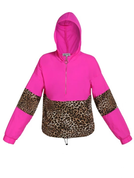 Foto van product myMo ATHLSR Tussenjas taupe / bruin / pink / zwart