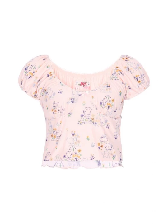 Foto van product MYMO Blouse gemengde kleuren / rosa