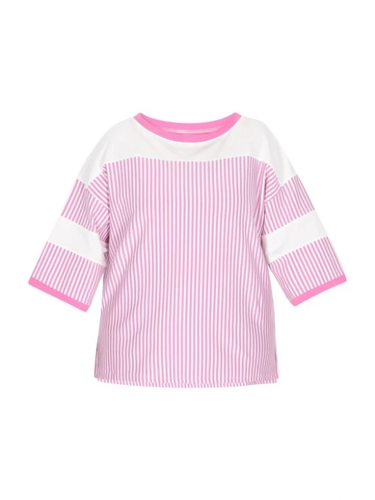 Foto van product MYMO Blouse pink / wit