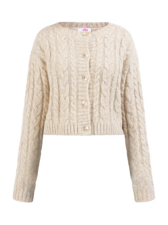 Foto van product MYMO Gebreid vest beige / crème