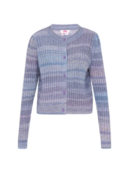 Foto van product MYMO Gebreid vest blauw / lila
