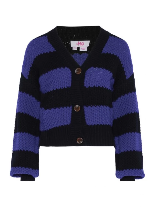 Foto van product MYMO Gebreid vest blauw / zwart