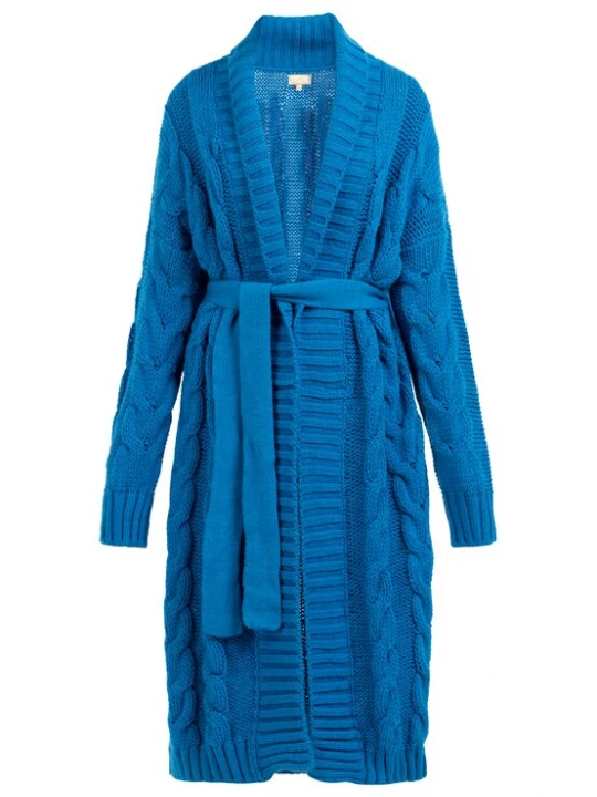 Foto van product MYMO Gebreid vest 'Blonda' blauw