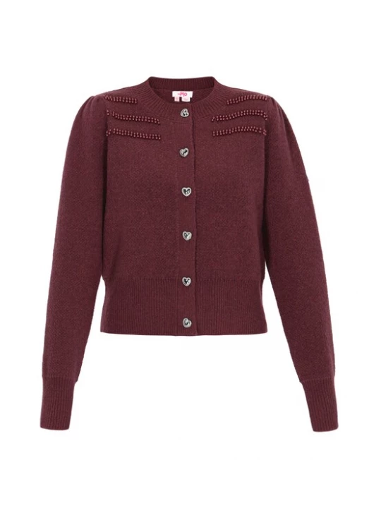 Foto van product MYMO Gebreid vest bourgogne