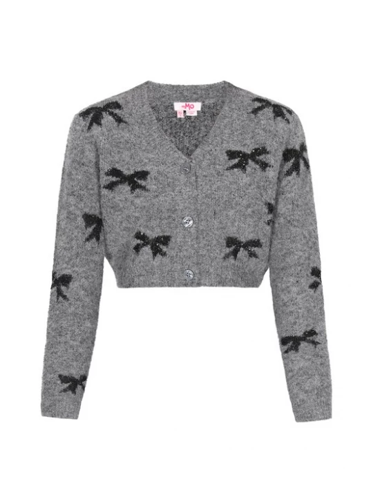Foto van product MYMO Gebreid vest grijs / zwart
