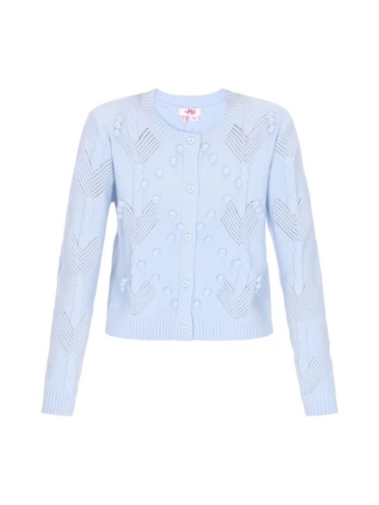 Foto van product MYMO Gebreid vest lichtblauw