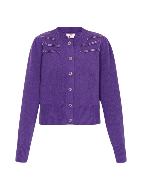 Foto van product MYMO Gebreid vest lila