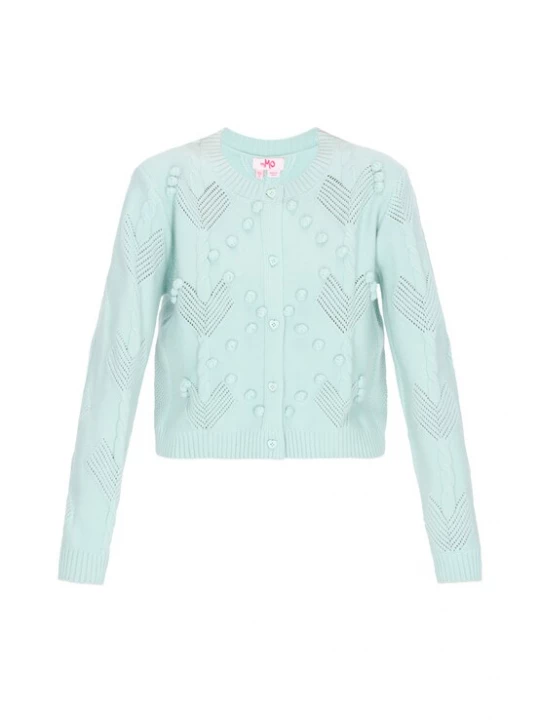 Foto van product MYMO Gebreid vest mintgroen