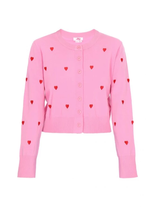 Foto van product MYMO Gebreid vest rosa / rood