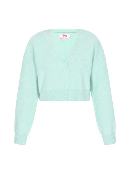 Foto van product MYMO Gebreid vest 'Young Fashion' mintgroen
