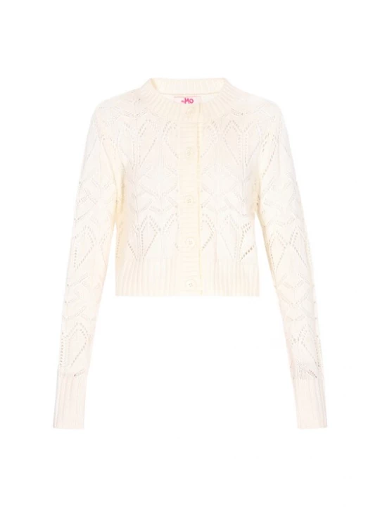 Foto van product MYMO Gebreid vest 'Young Fashion' offwhite