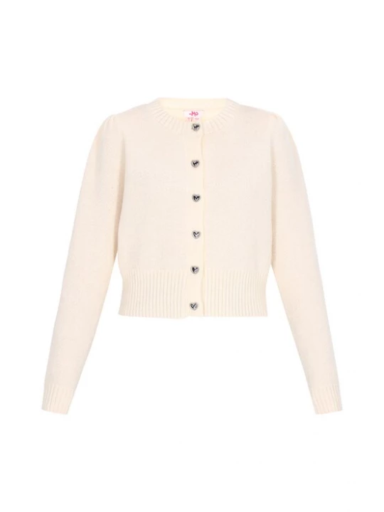 Foto van product MYMO Gebreid vest 'Young Fashion' offwhite