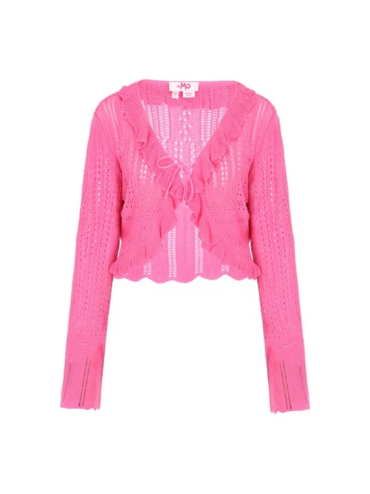 Foto van product MYMO Gebreid vest 'Young Fashion' pink