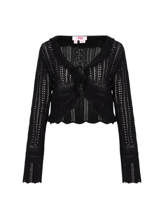 Foto van product MYMO Gebreid vest 'Young Fashion' zwart