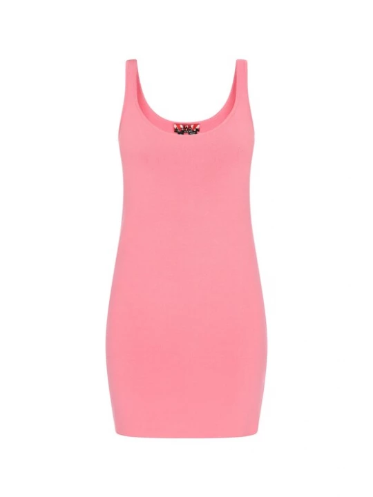 Foto van product MYMO Gebreide jurk 'Fashion Look' pitaja roze