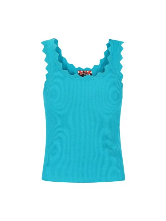 Foto van product MYMO Gebreide top turquoise