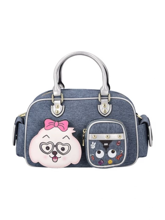 Foto van product MYMO Handtas blauw / gemengde kleuren