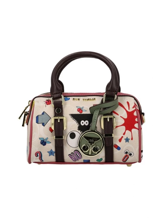Foto van product MYMO Handtas 'EYETHEME' gemengde kleuren / wit