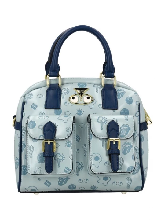 Foto van product MYMO Handtas 'POP EYETHEME' blauw / pastelblauw