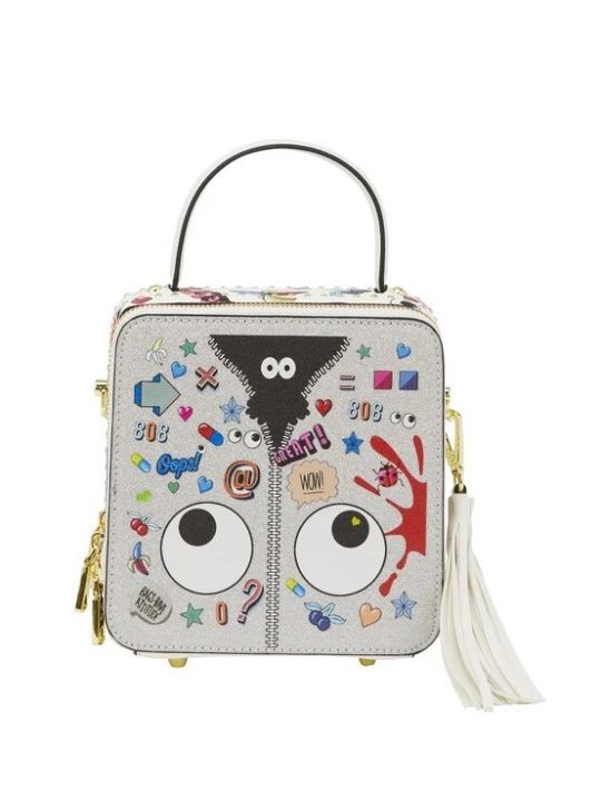 Foto van product MYMO Handtas 'Pop Eyetheme' blauw / rood / zwart / wit