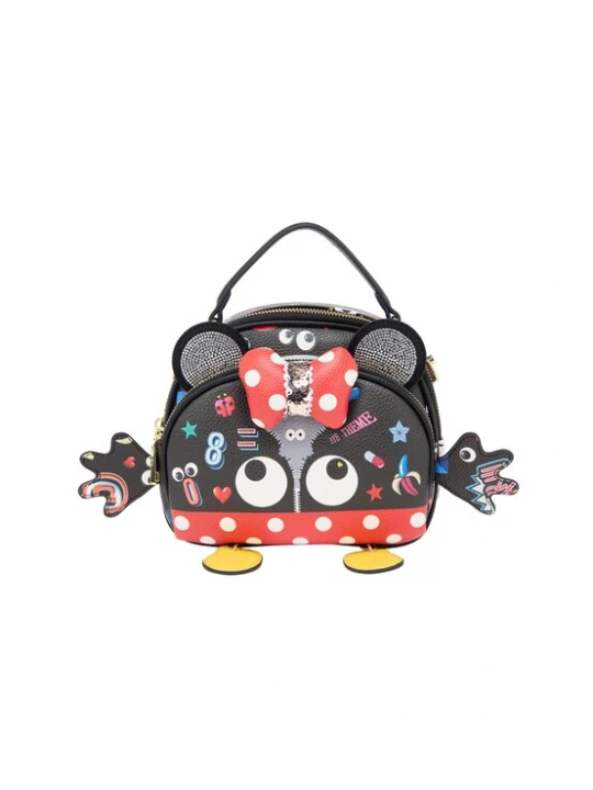 Foto van product MYMO Handtas 'Pop Eyetheme' geel / rood / zwart