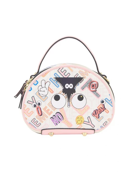 Foto van product MYMO Handtas 'Pop Eyetheme' gemengde kleuren / wit