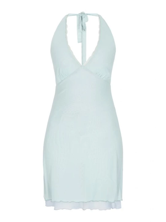 Foto van product MYMO Jurk aqua / lichtblauw