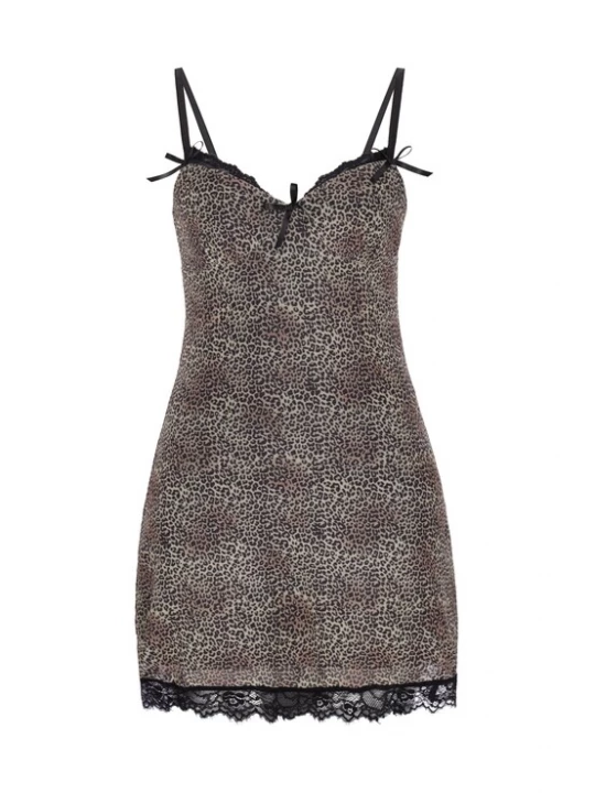 Foto van product MYMO Jurk bruin / zwart