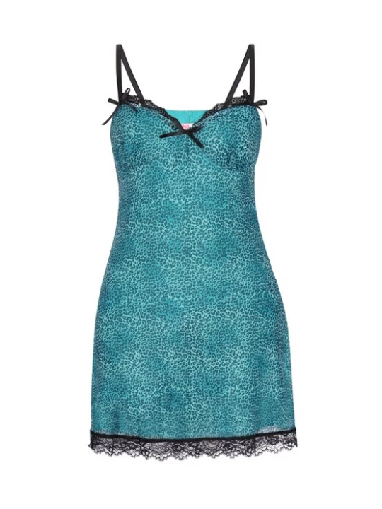 Foto van product MYMO Jurk 'Young Fashion Collection' aqua / zwart