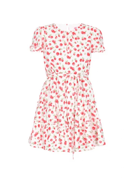 Foto van product MYMO Jurk 'Young Fashion' groen / rood / wit