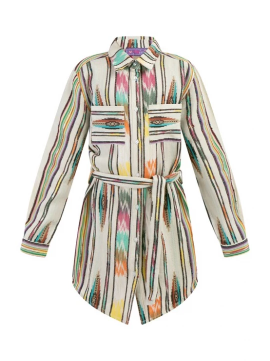 Foto van product myMo KIDS Jurk beige / gemengde kleuren