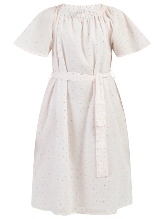 Foto van product myMo KIDS Jurk geel / pink / wit