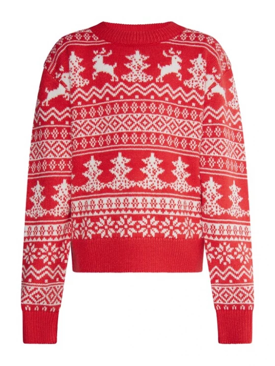 Foto van product myMo KIDS Trui 'Mimo' rood / wit