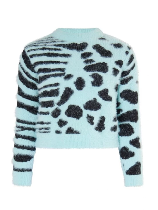 Foto van product myMo KIDS Trui mintgroen / zwart