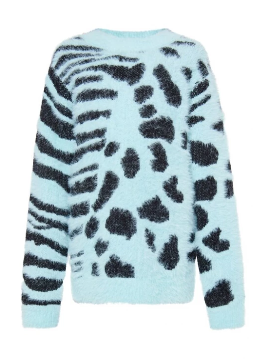 Foto van product myMo KIDS Trui mintgroen / zwart