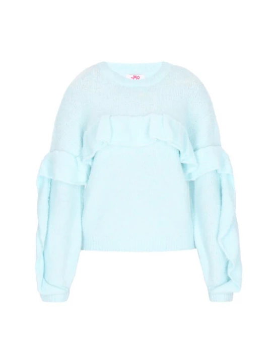 Foto van product MYMO Oversized trui 'Young Fashion' aqua