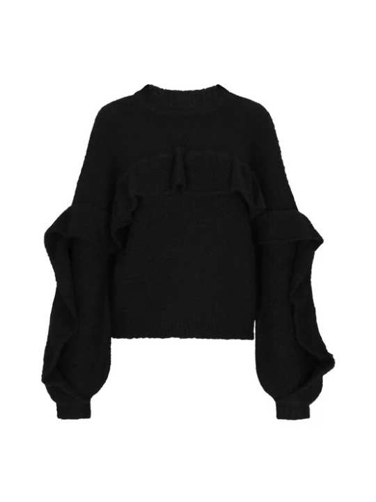 Foto van product MYMO Oversized trui 'Young Fashion' zwart