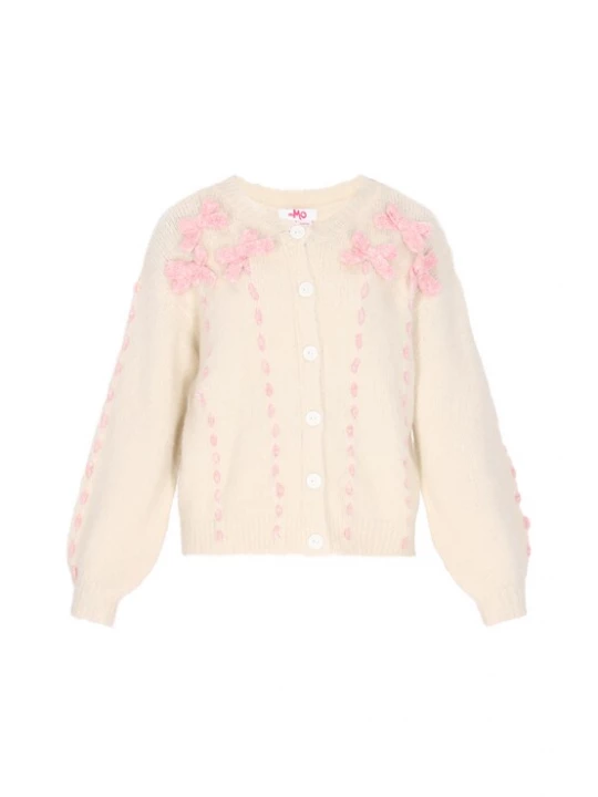 Foto van product MYMO Oversized vest pink / wolwit