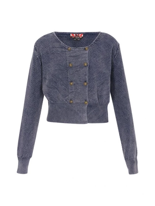 Foto van product myMo ROCKS Gebreid vest blauw