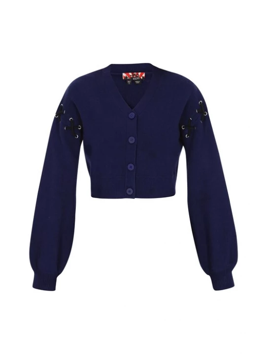 Foto van product myMo ROCKS Gebreid vest navy