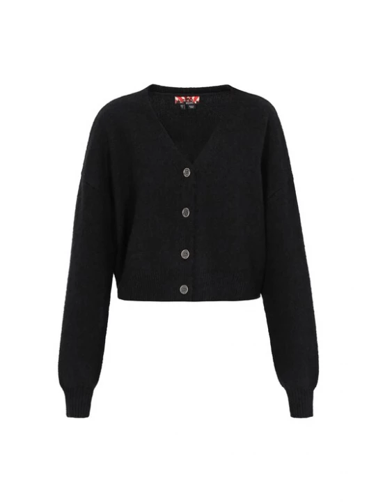 Foto van product myMo ROCKS Gebreid vest zwart